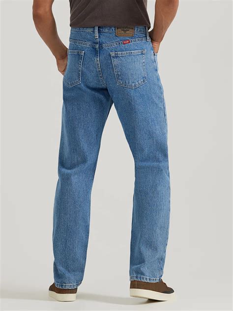 wrangler 5 star jeans relaxed fit|wrangler five star jeans for men.